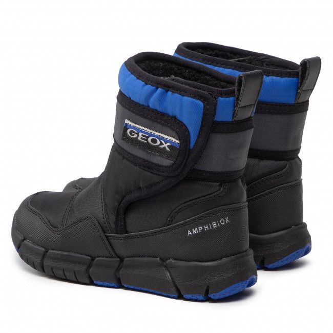 Śniegowce GEOX - J Flexyper B.B Abx F J269XF 0FU50 C0245 S Black/Royal