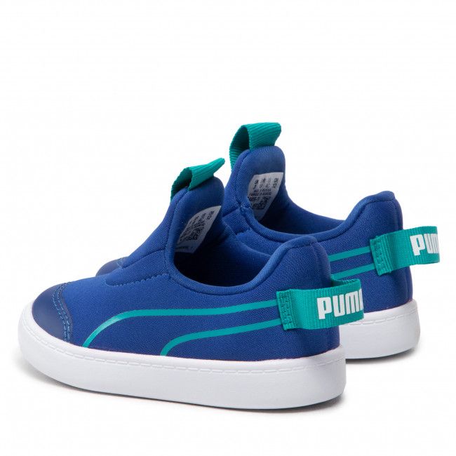 Sneakers PUMA - Courtflex V2 Slip On Inf 374859 11 Sodalite Blue/Deep Aqua