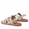 Sandali CLARKS - Karsea Sun 261660284 White Leather