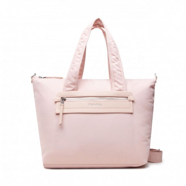 Borsetta CALVIN KLEIN - Ck Essential Shopper W/Zip Lg K60K609579 TER Borsetta CALVIN KLEIN - Ck Essential Shopper W/Zip Lg K60K609579 TER