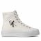 Sneakers CALVIN KLEIN JEANS - Vulcanized Flatform Mid Cut YW0YW00646 Bright White YAF