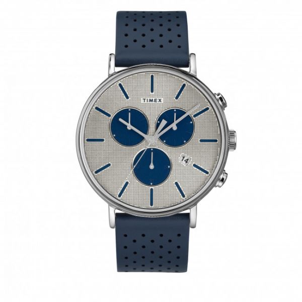 Orologio Timex - Fairfield TW2R97700 Navy/Silver