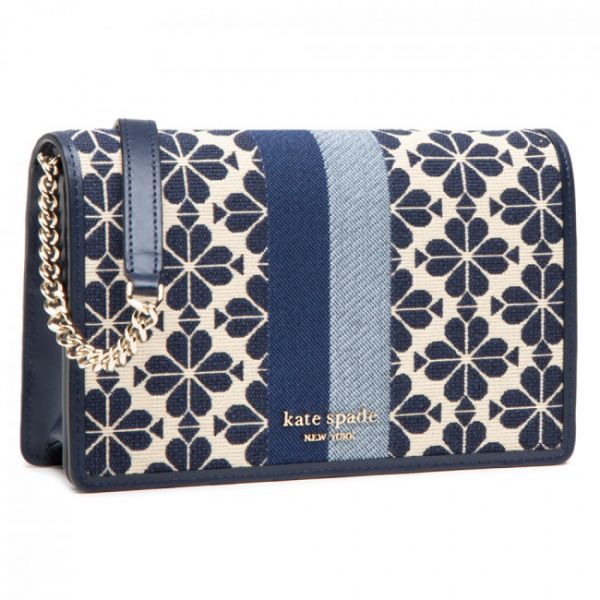 Borsetta KATE SPADE - Wallet On Chain PWR00447 Blue Multi 460 Borsetta KATE SPADE - Wallet On Chain PWR00447 Blue Multi 460