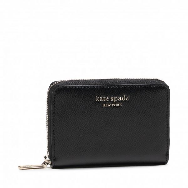 Portafoglio piccolo da donna Kate Spade - Spencer PWR00016 Black 001U
