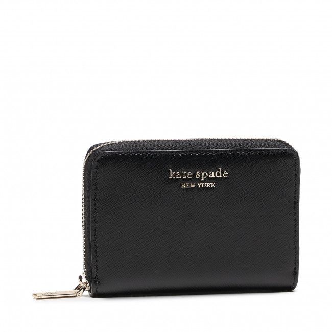 Portafoglio piccolo da donna Kate Spade - Spencer PWR00016 Black 001U