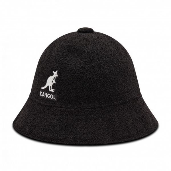 Cappello KANGOL - Bucket Big Logo Casual K3407 Black BL001