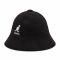 Cappello KANGOL - Bucket Big Logo Casual K3407 Black BL001