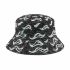 Cappello KANGOL - Wave Camo Bucket K3497 Black BK001
