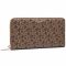 Portafoglio grande da donna DKNY - Bryant New Zip Around R831J658 Mocha/Crml 204