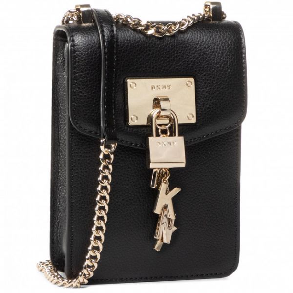 Borsetta DKNY - Elissa R81EH442 Blk/Gold BGD Borsetta DKNY - Elissa R81EH442 Blk/Gold BGD