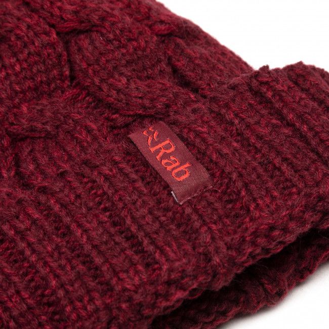 Berretto Rab - Braid Beanie QAA-62 Oxblood Red