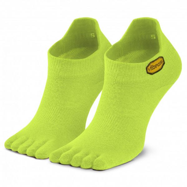 Calzini corti unisex VIBRAM FIVEFINGERS - Athletic No Show S18N02 Yellow