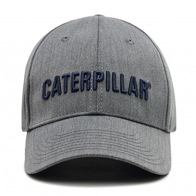 Cappello con visiera CATERPILLAR - Bold Print Cap 1120269-10122 Heather Grey