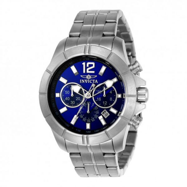 Orologio INVICTA WATCH - 21464 Silver/Navy