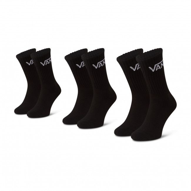 Set di 3 paia di calzini lunghi unisex VANS - Mn Classic Crew VN000XRZ Black BLK1