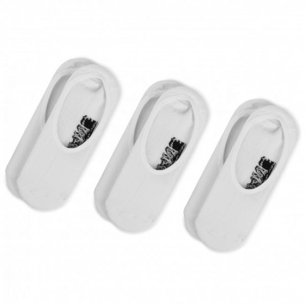 Set di 3 paia di pedulini da uomo VANS - Classic Super No VN000XTTWHT White