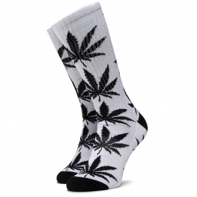 Calzini lunghi unisex HUF - Essentials Plantlife Sock SK00298 r.OS White