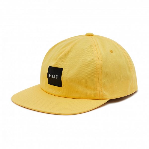 Cappello con visiera HUF - Ess. Unstructured Box Sna HT00544 Golden Spice