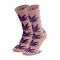 Calzini lunghi da donna HUF - Green Buddy Strains SK00544 r. OS Pink