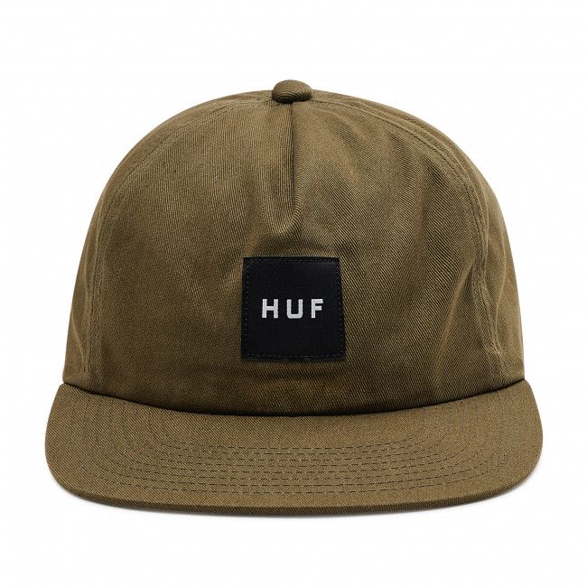 Cappello con visiera HUF - Ess. Unstructured Box Sn HT00544 Olive