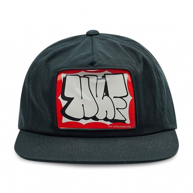 Cappellino HUF - One Window Snapback HT00607 Black