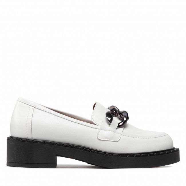 Loafers SOLO FEMME - 60101-01-N01/000-03-00 Bialy