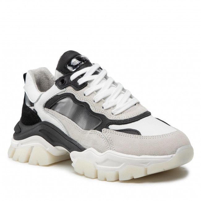 Sneakers BRONX - 66426-CA White/Black 204