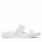 Ciabatte CALVIN KLEIN - Ergonomic Slide Perf/Patent HW0HW00685 Ck White YAF