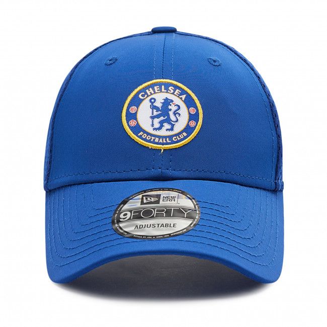 Cappello con visiera NEW ERA - Chelsea Fc Rear Arch 9Forty Sports Clip Cap 60221491 Blue