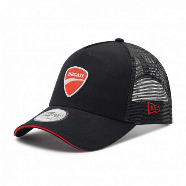 Cappellino New Era - Ducati Brushed Cotton A-Frame Trucker 60221485 Nero
