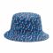 Cappello New Era - Patterned Tapered B Bucket 60222385 Blu scuro