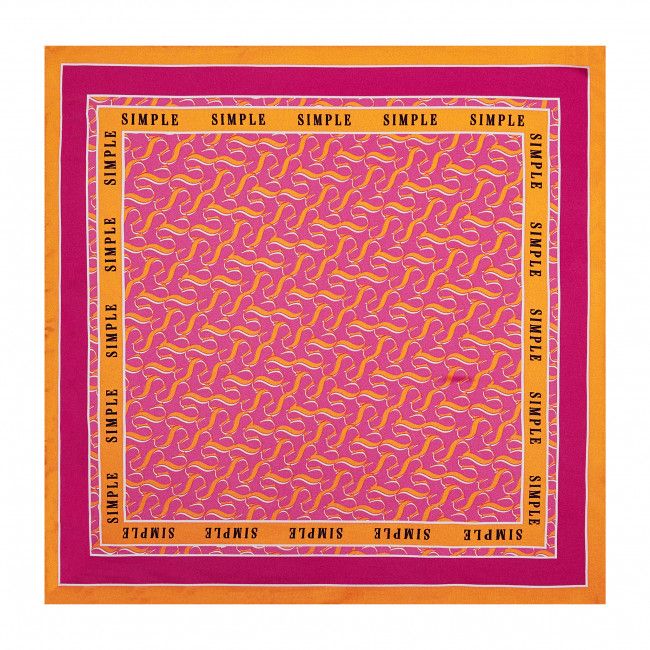 Foulard SIMPLE - SI22-ACD012 Multicolour Ibis Rose