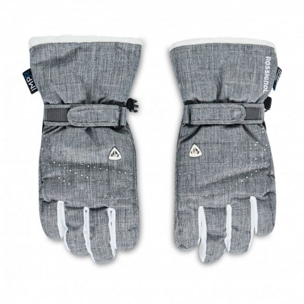 Guanti da sci ROSSIGNOL - W Famous Impr G RLKWG10 Heather Grey 280 Guanti da sci ROSSIGNOL - W Famous Impr G RLKWG10 Heather Grey 280