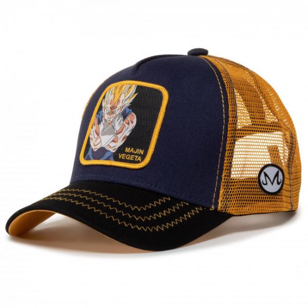 Cappello con visiera CAPSLAB - Dragon Ball Z Majin Vegeta CL/DBZ2/1/MV1 Navy