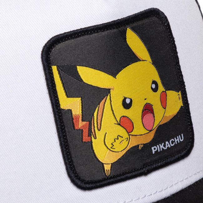 Cappello con visiera CAPSLAB - Pokemon Pikachu CL/PKM2/1/PIK5 White