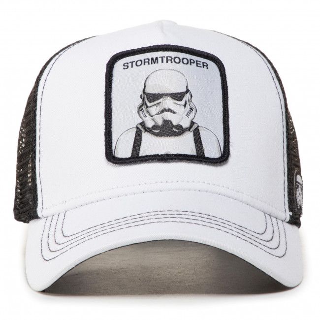 Cappello con visiera CAPSLAB - Stormtrooper CL/STT/1/WA White