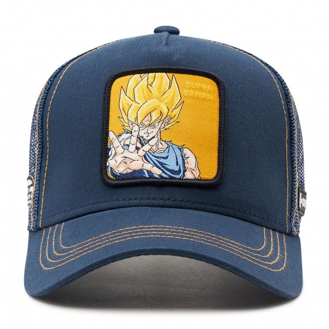 Cappello con visiera CAPSLAB - Dragon Ball Z Super Saiyan CL/DBZ3/1/SAY3 Blue