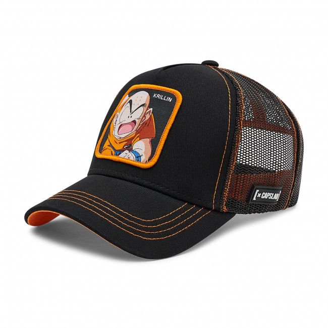 Cappello con visiera CAPSLAB - Freegun Dragon Ball CL/DBZ3/1/KRI3 Nero