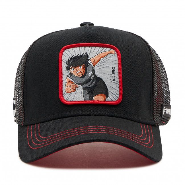 Cappello con visiera CAPSLAB - Captain Tsubasa CL/TSU/1/HYU2 Black