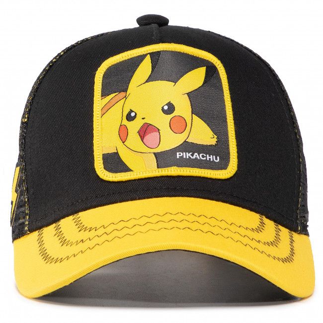 Cappellino Capslab - Pokemon Pikachu CL/PKM2/3/PIK6 Black
