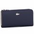 Portafoglio grande da donna Lacoste - Slim Zip Wallet NF2780DC Peacoat 021