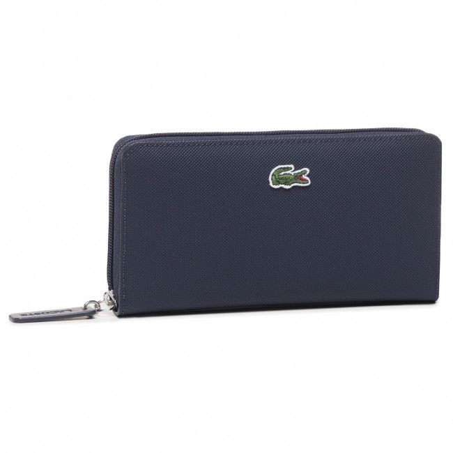 Portafoglio grande da donna LACOSTE - L Zip Wallet NF2900PO Eclipse 141