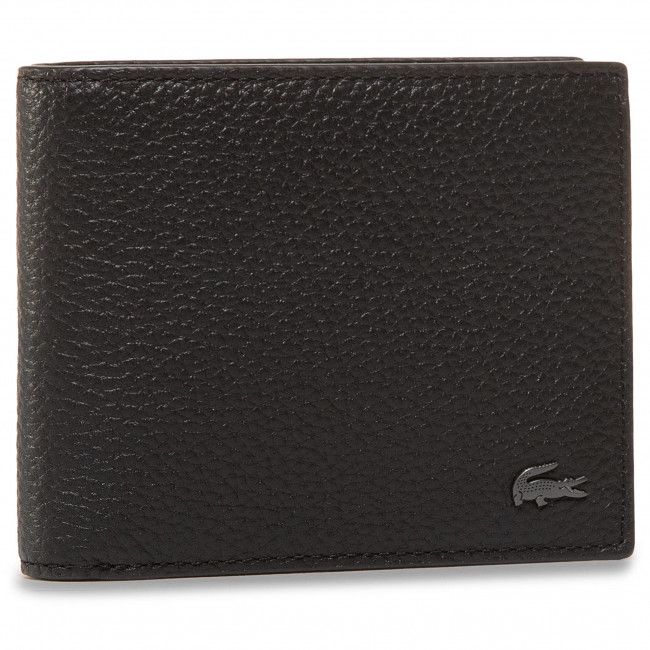 Portafoglio grande da uomo Lacoste - S Billfold NH3316SQ Noir 000