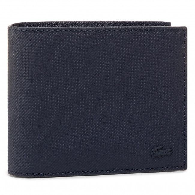 Portafoglio grande da uomo Lacoste - S Billfold Coin NH2309HC Peacoat 021