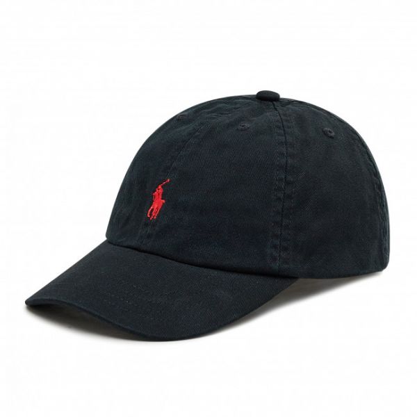 Cappellino Polo Ralph Lauren - Clsc Cap 321552489005 Black 001 Cappellino Polo Ralph Lauren - Clsc Cap 321552489005 Black 001