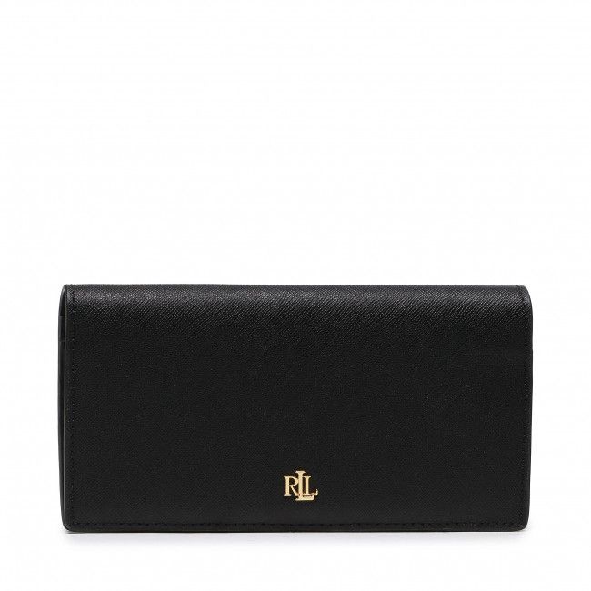 Portafoglio grande da donna LAUREN RALPH LAUREN - Slim Wallet Wlt Med 432802917009 Black