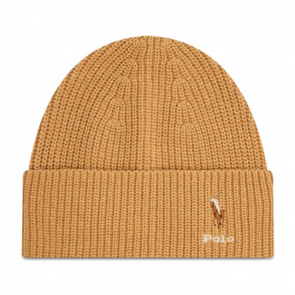 Berretto Polo Ralph Lauren - Rib 455858411005 Camel