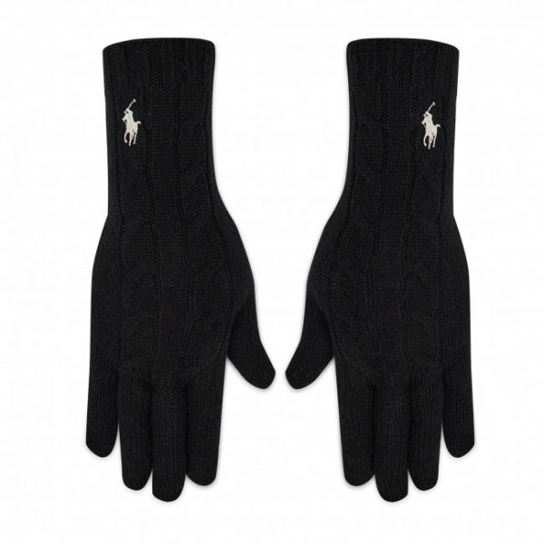 Guanti da donna Polo Ralph Lauren - 455858418001 Black Guanti da donna Polo Ralph Lauren - 455858418001 Black