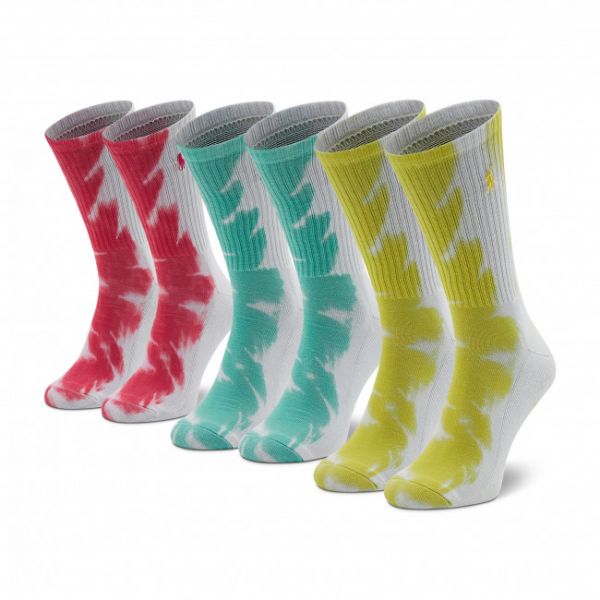 Set di 3 paia di calzini lunghi da donna POLO RALPH LAUREN - 455873517003 Asst