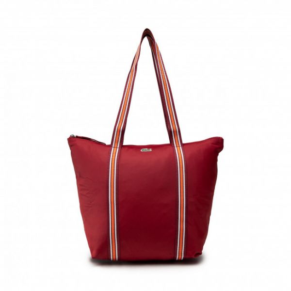 Borsetta LACOSTE - M Shopping Bag NF3619YA Bordeaux C88 Borsetta LACOSTE - M Shopping Bag NF3619YA Bordeaux C88